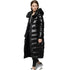 STYLISCHE DAMEN DAUNENJACKE MIT LÄNGEREM SCHNITT